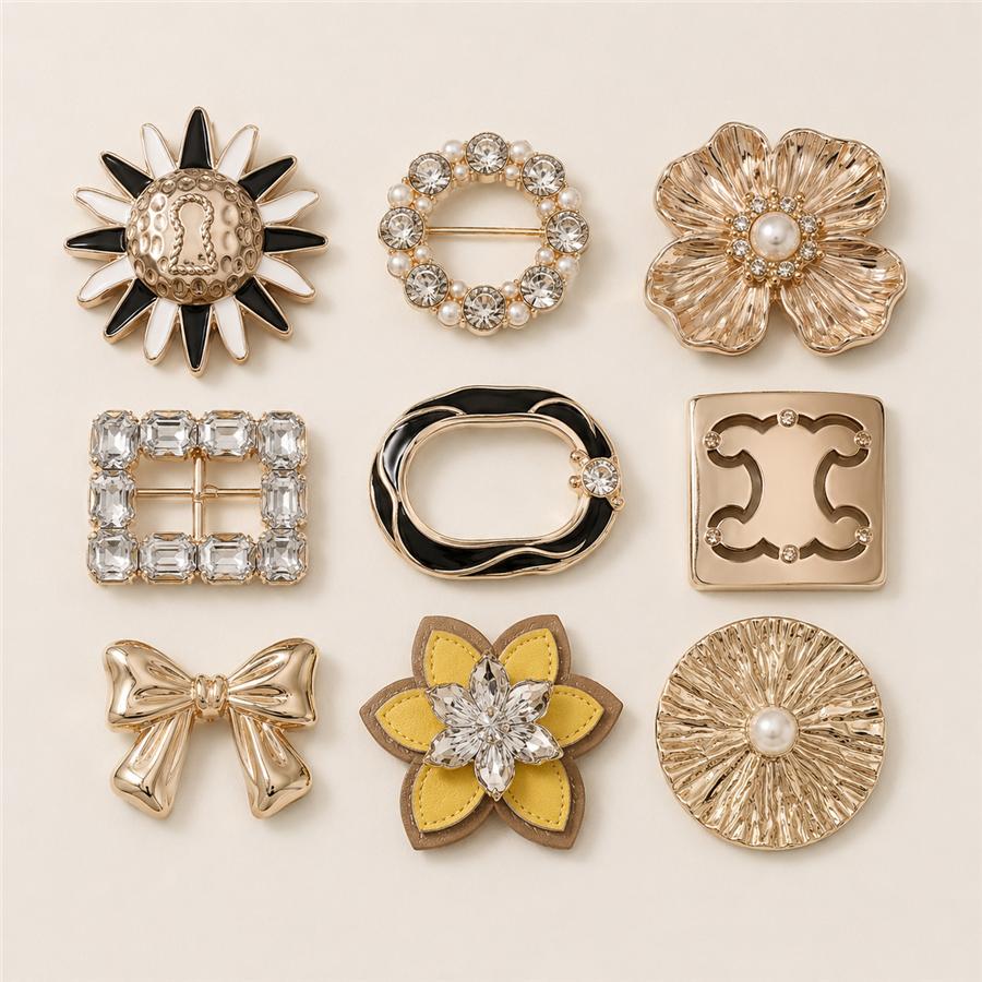 Accesorios plásticos decorativos para calzado femenino
